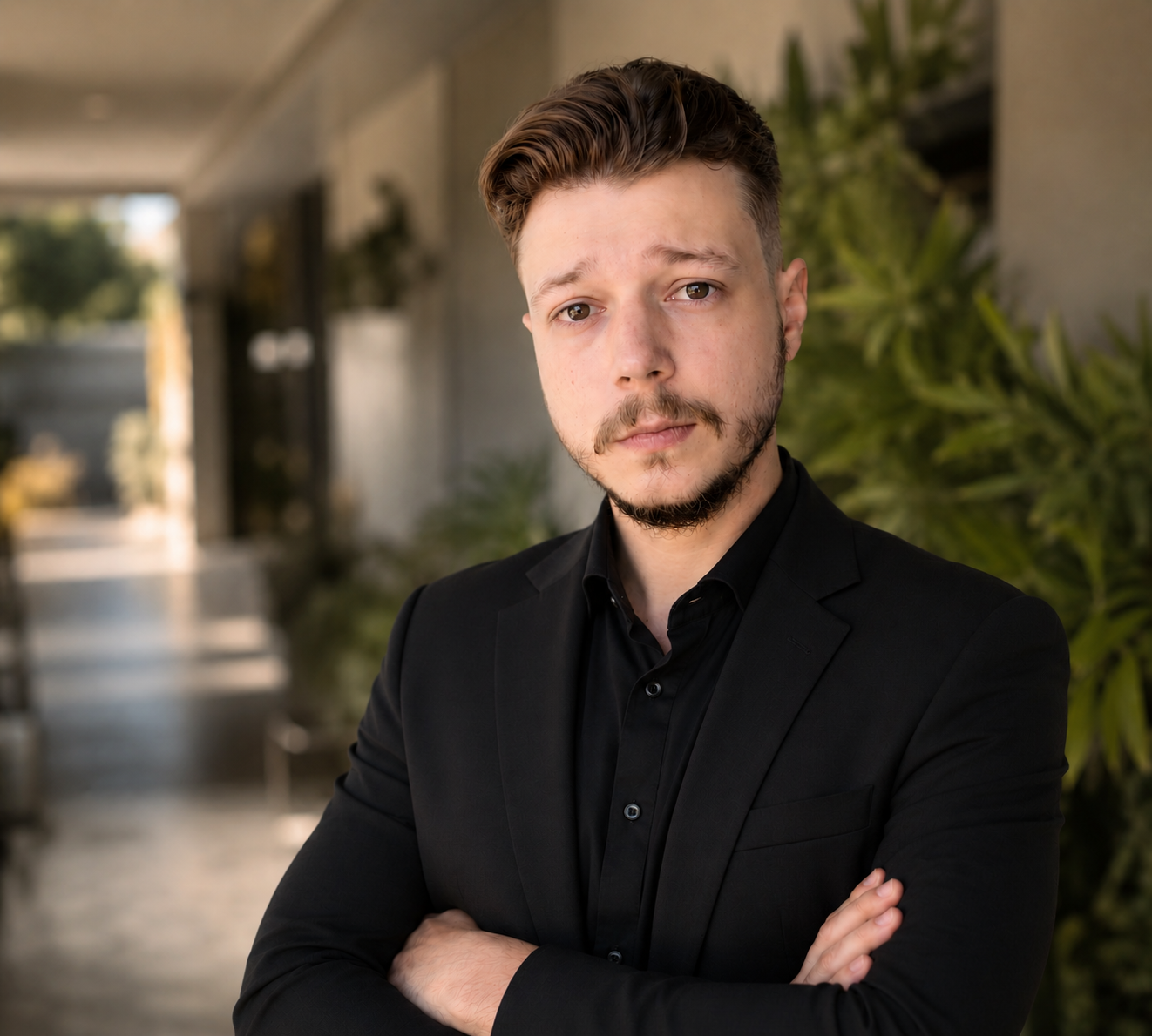 Retrato de Alex Loeff, psicólogo